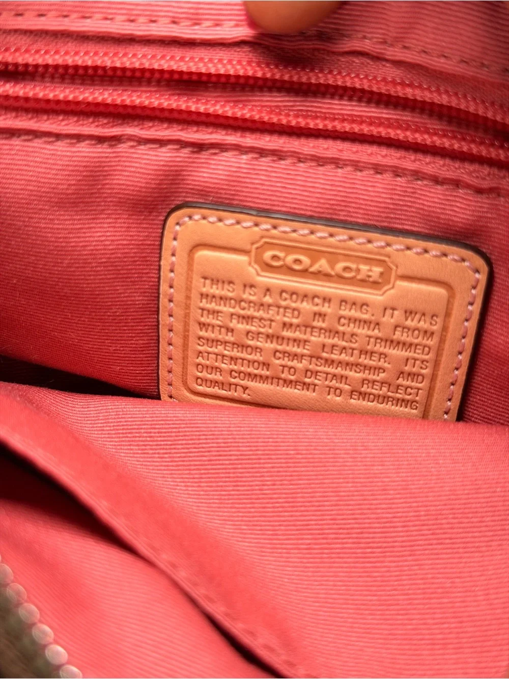 Coach Signature Canvas Belt Bag